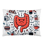 Health Gut Health Intestines Colon Body Liver Human Lung Junk Food Pizza Pillow Case 26.62 x18.9  Pillow Case