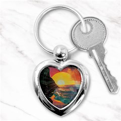 Pretty Art Nice Key Chain (heart)