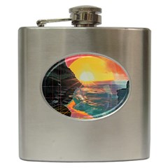 Pretty Art Nice Hip Flask (6 Oz) by Maspions