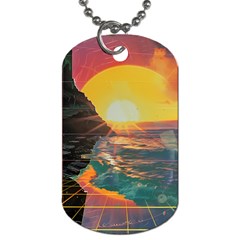 Pretty Art Nice Dog Tag (two Sides)