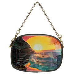 Pretty Art Nice Chain Purse (two Sides)