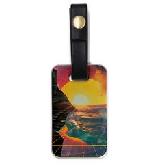 Pretty Art Nice Luggage Tag (one Side)