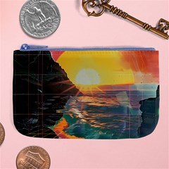 Pretty Art Nice Large Coin Purse