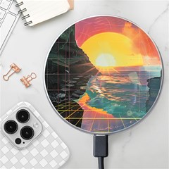 Pretty Art Nice Wireless Fast Charger(white)