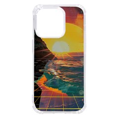 Pretty Art Nice Iphone 14 Pro Tpu Uv Print Case by Maspions