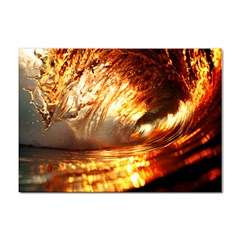 Wave Art Mood Water Sea Beach Sticker A4 (100 Pack)