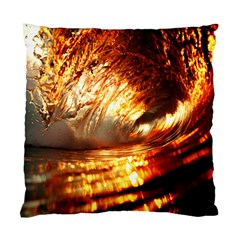 Wave Art Mood Water Sea Beach Standard Cushion Case (one Side)