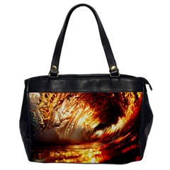 Wave Art Mood Water Sea Beach Oversize Office Handbag