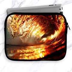 Wave Art Mood Water Sea Beach Apple Ipad 2/3/4 Zipper Cases by Maspions