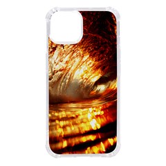 Wave Art Mood Water Sea Beach Iphone 14 Tpu Uv Print Case by Maspions