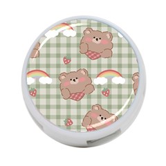 Bear Cartoon Pattern Strawberry Rainbow Nature Animal Cute Design 4-port Usb Hub (two Sides) by Bedest