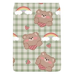 Bear Cartoon Pattern Strawberry Rainbow Nature Animal Cute Design Removable Flap Cover (s) by Bedest