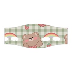 Bear Cartoon Pattern Strawberry Rainbow Nature Animal Cute Design Stretchable Headband by Bedest