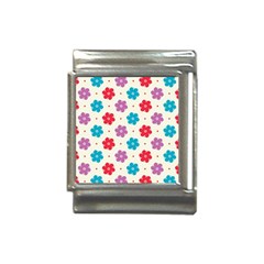 Abstract Art Pattern Colorful Artistic Flower Nature Spring Italian Charm (13mm) by Bedest