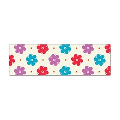 Abstract Art Pattern Colorful Artistic Flower Nature Spring Sticker Bumper (10 Pack) by Bedest