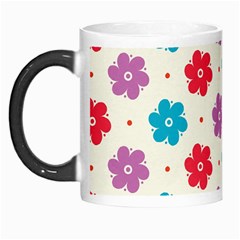 Abstract Art Pattern Colorful Artistic Flower Nature Spring Morph Mug by Bedest