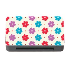 Abstract Art Pattern Colorful Artistic Flower Nature Spring Memory Card Reader With Cf by Bedest