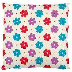 Abstract Art Pattern Colorful Artistic Flower Nature Spring 16  Baby Flannel Cushion Case (two Sides)