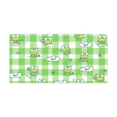 Frog Cartoon Pattern Cloud Animal Cute Seamless Yoga Headband by Bedest