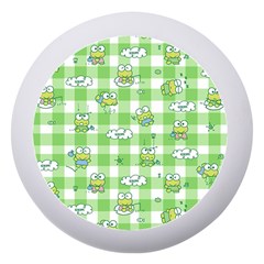 Frog Cartoon Pattern Cloud Animal Cute Seamless Dento Box With Mirror by Bedest