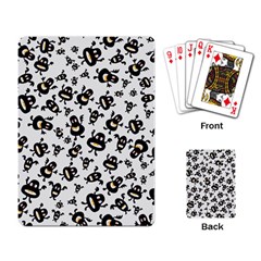 Bacteria Virus Monster Pattern Playing Cards Single Design (rectangle)