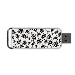 Bacteria Virus Monster Pattern Portable Usb Flash (one Side) by Bedest