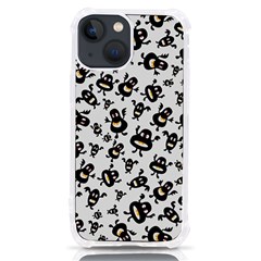 Bacteria Virus Monster Pattern Iphone 13 Mini Tpu Uv Print Case by Bedest