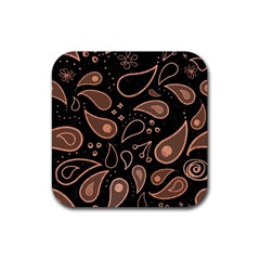 Background Beautiful Decorative Wallpaper Decor Backdrop Digital Graphic Design Trends Unique Style Rubber Coaster (square) by Bedest