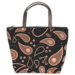 Background Beautiful Decorative Wallpaper Decor Backdrop Digital Graphic Design Trends Unique Style Bucket Bag by Bedest