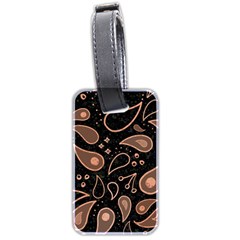 Background Beautiful Decorative Wallpaper Decor Backdrop Digital Graphic Design Trends Unique Style Luggage Tag (two Sides) by Bedest