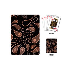 Background Beautiful Decorative Wallpaper Decor Backdrop Digital Graphic Design Trends Unique Style Playing Cards Single Design (mini)