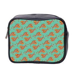 Cute Fish Underwater Sea Ocean Nature Aquarium Goldfish Marine Water Mini Toiletries Bag (two Sides) by Bedest