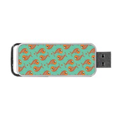 Cute Fish Underwater Sea Ocean Nature Aquarium Goldfish Marine Water Portable Usb Flash (one Side) by Bedest