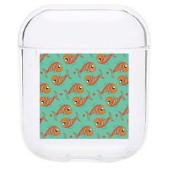 Cute Fish Underwater Sea Ocean Nature Aquarium Goldfish Marine Water Hard Pc Airpods 1/2 Case