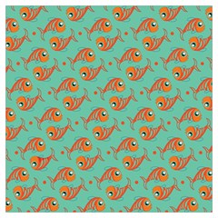 Cute Fish Underwater Sea Ocean Nature Aquarium Goldfish Marine Water Lightweight Scarf  by Bedest