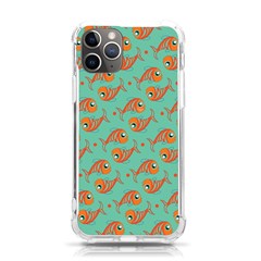 Cute Fish Underwater Sea Ocean Nature Aquarium Goldfish Marine Water Iphone 11 Pro 5 8 Inch Tpu Uv Print Case by Bedest