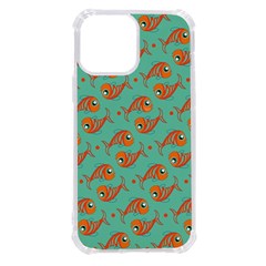 Cute Fish Underwater Sea Ocean Nature Aquarium Goldfish Marine Water Iphone 13 Pro Max Tpu Uv Print Case by Bedest