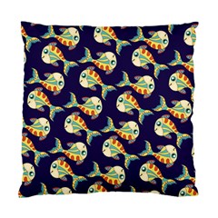 Fish Abstract Animal Art Nature Texture Water Pattern Marine Life Underwater Aquarium Aquatic Standard Cushion Case (two Sides) by Bedest