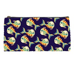 Fish Abstract Animal Art Nature Texture Water Pattern Marine Life Underwater Aquarium Aquatic Pencil Case by Bedest