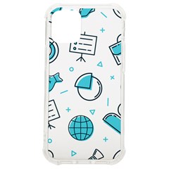 Pattern Business Graphics Seamless Background Texture Desktop Design Concept Geometric Iphone 12 Mini Tpu Uv Print Case	 by Bedest