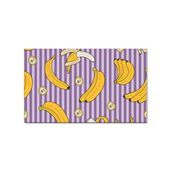 Pattern Bananas Fruit Tropical Seamless Texture Graphics Sticker Rectangular (100 Pack) by Bedest