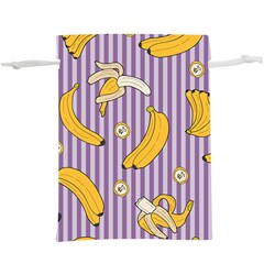 Pattern Bananas Fruit Tropical Seamless Texture Graphics Lightweight Drawstring Pouch (xl) by Bedest