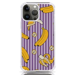 Pattern Bananas Fruit Tropical Seamless Texture Graphics Iphone 13 Pro Max Tpu Uv Print Case by Bedest