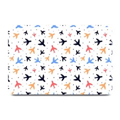 Airplane Pattern Plane Aircraft Fabric Style Simple Seamless Plate Mats by Bedest