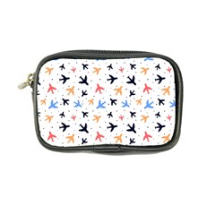 Airplane Pattern Plane Aircraft Fabric Style Simple Seamless Coin Purse by Bedest