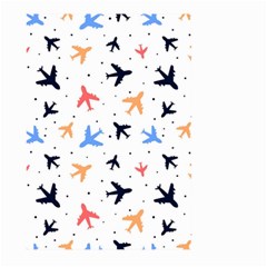 Airplane Pattern Plane Aircraft Fabric Style Simple Seamless Large Garden Flag (two Sides) by Bedest