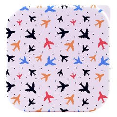 Airplane Pattern Plane Aircraft Fabric Style Simple Seamless Stacked Food Storage Container by Bedest