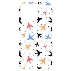 Airplane Pattern Plane Aircraft Fabric Style Simple Seamless Iphone 14 Pro Max Black Uv Print Case by Bedest