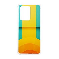 Colorful Rainbow Pattern Digital Art Abstract Minimalist Minimalism Samsung Galaxy S20 Ultra 6 9 Inch Tpu Uv Case by Bedest