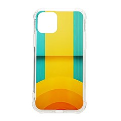 Colorful Rainbow Pattern Digital Art Abstract Minimalist Minimalism Iphone 11 Pro 5 8 Inch Tpu Uv Print Case by Bedest